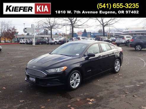 2018 Ford Fusion Hybrid Electric SE Sedan - cars & trucks - by... for sale in Eugene, OR
