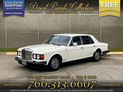 1989 Bentley Mulsanne S 4 Door Sedan at a DRAMATIC DISCOUNT - cars & for sale in Palm Desert , CA