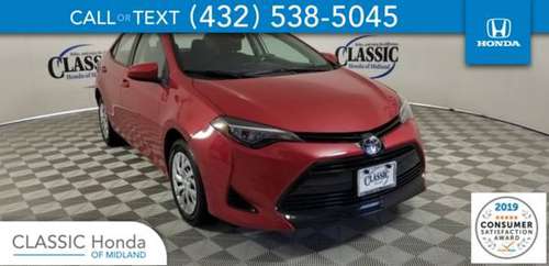 2018 Toyota Corolla LE for sale in Midland, TX