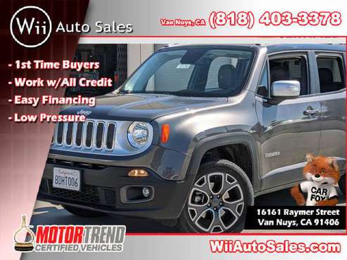 _G28772- 2017 Jeep Renegade Limited Buy Online or In-Person! 17 suv... for sale in Port Bolivar, CA