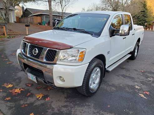 2004 Nissan Titan SE Crewcab Off Road 4x4 - cars & trucks - by... for sale in Beaverton, OR