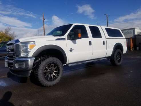 2016 Ford F250 Crew Cab Short Bed 76k Miles 6.7 Powerstroke - cars &... for sale in Eugene, OR