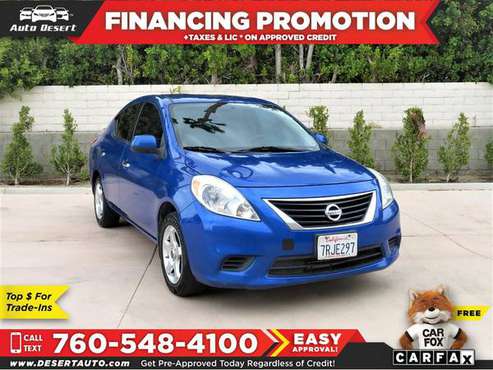 2014 Nissan *Versa* *S* $73 /mo for sale in Palm Desert , CA