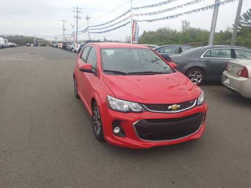 2017 CHEVY SONIC LT RED - - by dealer - vehicle for sale in Mount Morris, MI