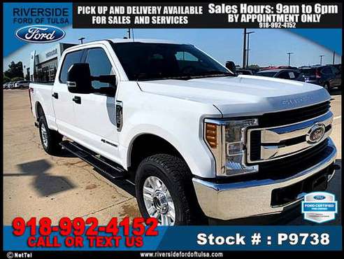 2019 Ford F-250SD XL 4X4 TRUCK -EZ FINANCING -LOW DOWN! - cars &... for sale in Tulsa, OK