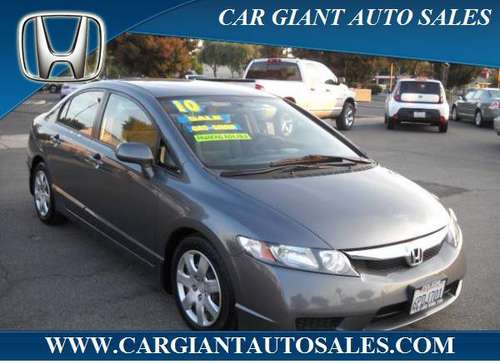 2010 HONDA CIVIC LX ***FOUR NEW TIRES*** for sale in Modesto, CA