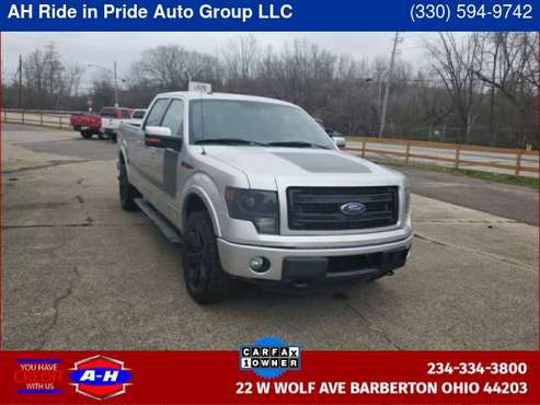 2013 FORD F150 SUPERCREW - cars & trucks - by dealer - vehicle... for sale in Barberton, OH
