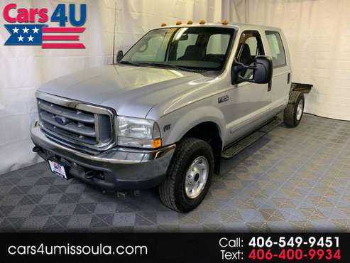 2002 Ford Super Duty F-250 Crew Cab 156 XLT 4WD - - by for sale in Missoula, MT