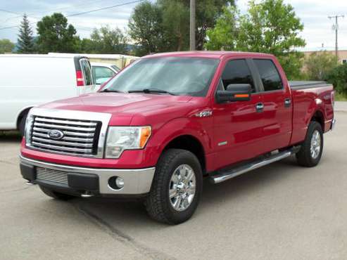 2012 Ford F-150 XLT Ecoboost 4x4 Crew Cab for sale in Lewistown, MT