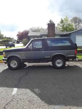 1992 Ford Bronco XLT for sale in Newberg, OR