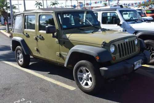 ((ONLY 21K MILES)) 2013 JEEP WRANGLER SOFTTOP - cars & trucks - by... for sale in Kahului, HI