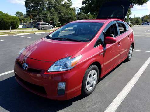 2010 Prius Red - Garage Kept, 62k Miles, All Service Records available for sale in DUNEDIN, FL