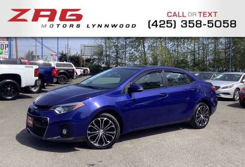 2014 Toyota Corolla S Plus - - by dealer - vehicle for sale in Lynnwood, WA