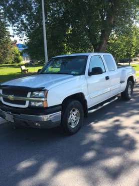 2003 Chevy Silverado LS 1500 4WD Ext Cab for sale in Champlain, NY