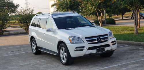 2012 MERCEDES-BENZ GL450 4-MATIC for sale in Houston, TX
