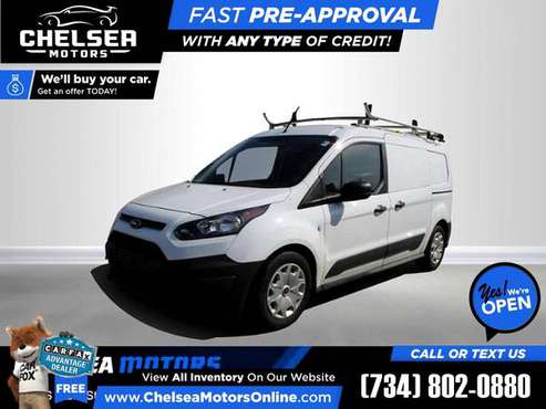 $241/mo - 2017 Ford Transit Connect XL Cargo Van - Easy Financing! -... for sale in Chelsea, MI