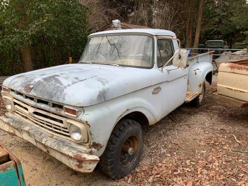 1966 Ford F-100 4x4 step side, V8 Very rare - - by for sale in East Northport, NY