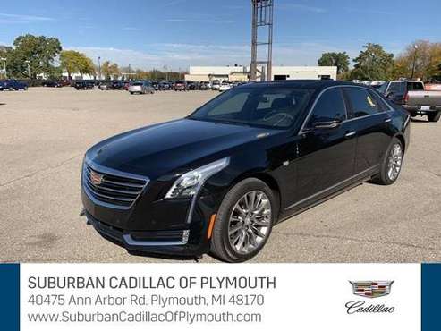 2017 Cadillac CT6 sedan 3.6L Luxury - Cadillac Black for sale in Plymouth, MI