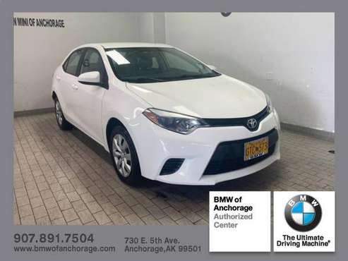 2014 Toyota Corolla 4dr Sdn CVT LE - cars & trucks - by dealer -... for sale in Anchorage, AK
