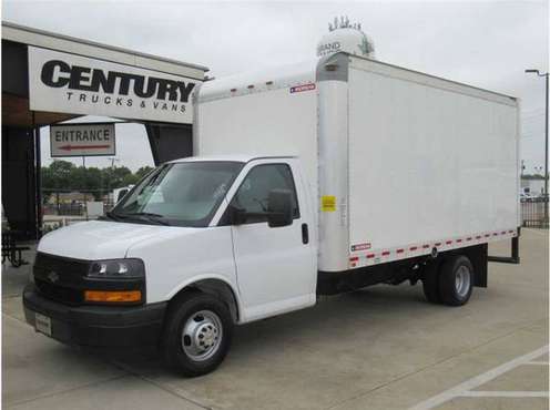 2019 Chevrolet 3500 Express DRW Cube Van White Priced to Sell for sale in Grand Prairie, TX