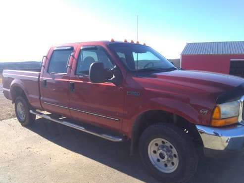 2000 F250 Lariat crew cab 4x4 - cars & trucks - by owner - vehicle... for sale in New Boston, MO