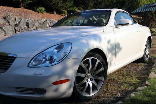 Lexus SC 430 Pearl White 2004 Low Miles! Trade ? Ho Ho Ho! - cars &... for sale in Carnation, WA