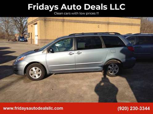 2010 TOYOTA SIENNA CE - cars & trucks - by dealer - vehicle... for sale in Oshkosh, WI