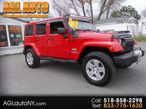 2011 Jeep Wrangler Unlimited 4WD 4dr Sahara - - by for sale in Cohoes, NY