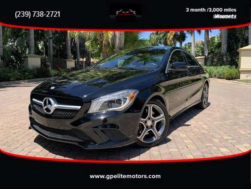 2014 Mercedes CLA250 low miles WARRANTY - - by for sale in Fort Myers, FL