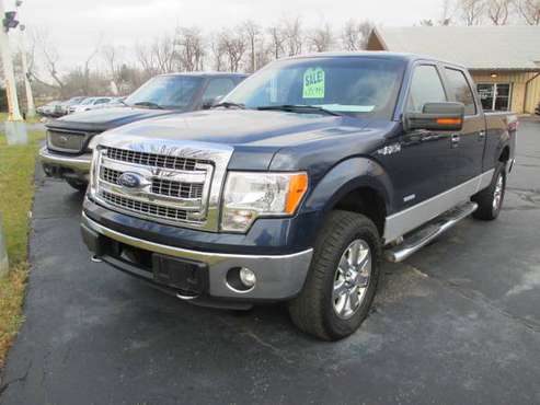 2013 Ford F-150 4x4-Crew Cab-1 Owner-Chrome Wheels-Running Boards -... for sale in Racine, WI