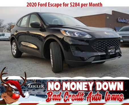 $284/mo 2020 Ford Escape Bad Credit & No Money Down OK - cars &... for sale in Palatine, IL