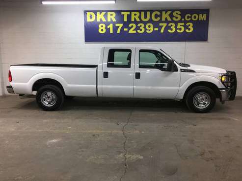 2013 Ford F-350 XL Crew Cab 6 8L V8 Service Contractor Pickup Truck for sale in Arlington, TX