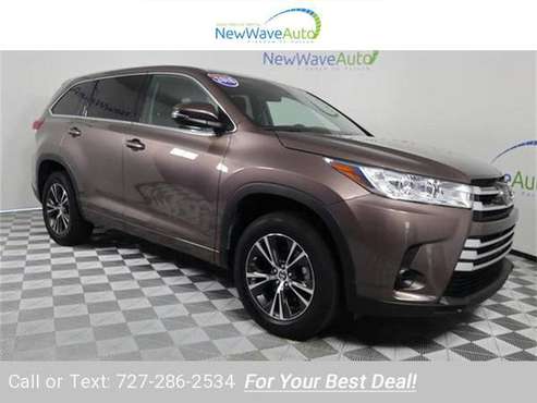 2018 Toyota Highlander LE suv Toasted Walnut Pearl for sale in Pinellas Park, FL