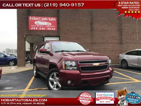 2011 CHEVROLET TAHOE 1500 LT $500-$1000 MINIMUM DOWN PAYMENT!! APPLY... for sale in Hobart, IL