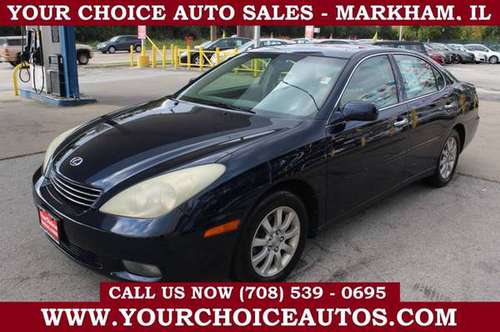 2004 *LEXUS* *ES* *330* LEATHER SUNROOF CD ALLOY GOOD TIRES 010553 for sale in MARKHAM, IL