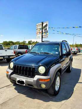 2002 JEEP LIBERTY 4X4 - cars & trucks - by dealer - vehicle... for sale in El Paso, TX