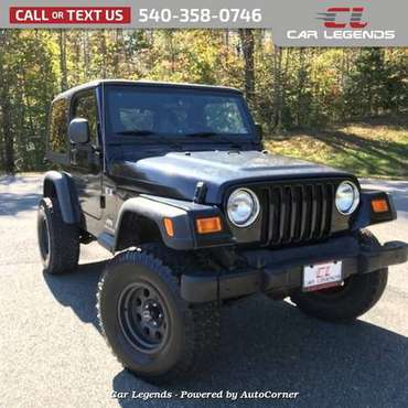*2004* *Jeep* *Wrangler* *SPORT UTILITY 2-DR* - cars & trucks - by... for sale in Stafford, VA