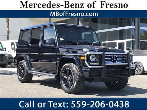 2018 Mercedes-Benz G-Class G 550 - cars & trucks - by dealer -... for sale in Fresno, CA