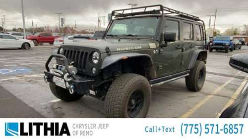 2015 Jeep Wrangler Unlimited 4WD 4dr Rubicon - - by for sale in Reno, NV