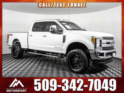 Lifted 2017 *Ford F-250* Lariat FX4 4x4 - cars & trucks - by dealer... for sale in Spokane Valley, ID