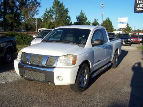 2006 Nissan Titan Ext Cab White - cars & trucks - by dealer -... for sale in Martinez, GA