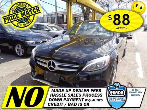 2016 Mercedes-Benz C-Class 4dr Sdn C 300 4MATIC 88 PER WEEK, YOU for sale in Elmont, NY