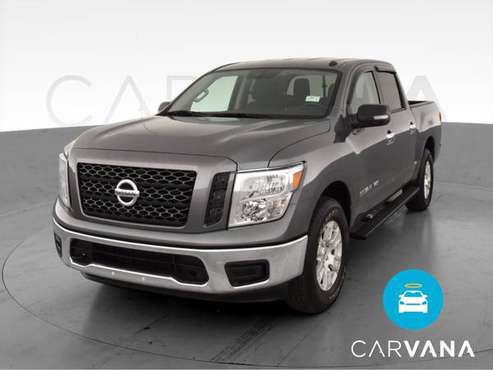 2019 Nissan Titan Crew Cab SV Pickup 4D 5 1/2 ft pickup Gray -... for sale in Albuquerque, NM