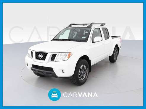 2017 Nissan Frontier Crew Cab PRO-4X Pickup 4D 5 ft pickup White for sale in Greensboro, NC