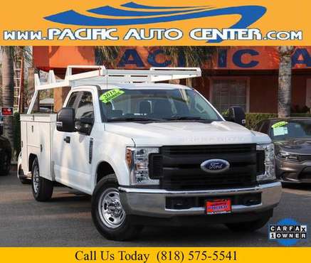 2018 Ford F250 F-250 XL Gasoline Utility Service Work Truck 33534 for sale in Fontana, CA