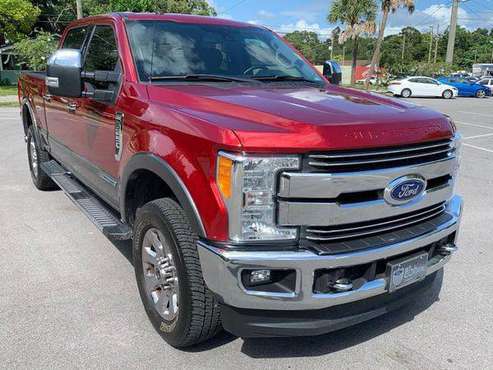 2017 Ford F-250 F250 F 250 Super Duty Lariat 4x4 4dr Crew Cab 6.8 ft. for sale in TAMPA, FL