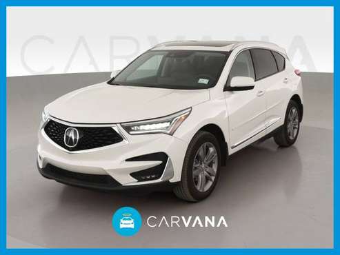 2020 Acura RDX SH-AWD Advance Pkg Sport Utility 4D suv White for sale in Lima, OH