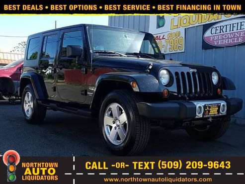 *2009* *Jeep* *Wrangler Unlimited* *Sahara* for sale in Spokane, WA