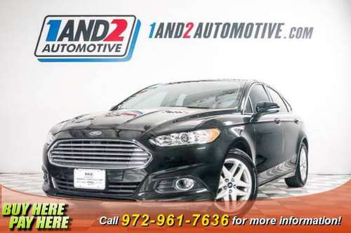 2013 Ford Fusion One look at our 2013 Ford Fusion SE Sedan sho... for sale in Dallas, TX