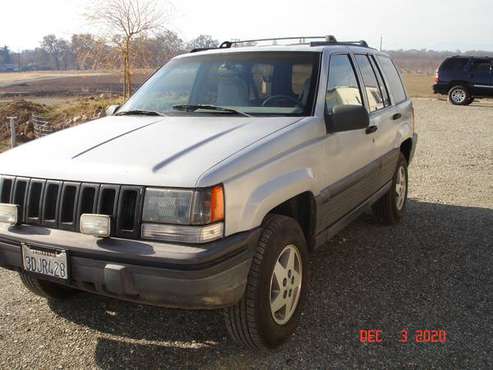 93Jeep Grand Cherokee-1 owner - cars & trucks - by owner - vehicle... for sale in Los Molinos, CA